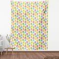 thumbnail image 3 of Ambesonne Easter Fabric by the Yard Upholstery, Greeting Spring Holiday, 5 Yards, Multicolor, 3 of 4