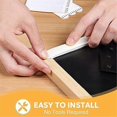 thumbnail image 4 of 32 Pairs of Wall Adhesive Hooks, Traceless, Easy-To-Pull, Nail-Free Adhesive Stickers, Frame Hanging Installation Strips, 4 of 5