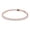 Rose Gold, variant on Joelle 18k White Gold Plated Tennis Bracelet with Simulated Diamond Crystals for Women