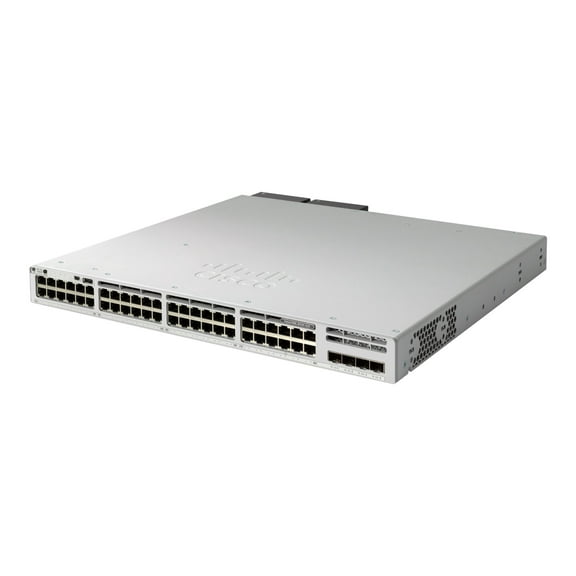 Cisco Catalyst 9300L - Network Advantage - switch - L3 - 48 x 10/100/1000   4 x 10 Gigabit SFP  (uplink) - rack-mountable