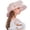 Y Pink, variant on Pxiakgy Clearance Sale!! Kentucky Derby Hats for Women 2025 Elegant Tea Party Hats Organza Victorian Hat Church Hats Wedding Fascinator Hat Solid Color Big Flower Elegant Temperament Sun Hat