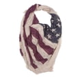 thumbnail image 2 of USA Themed Scarf - Vintage Beige, 2 of 2