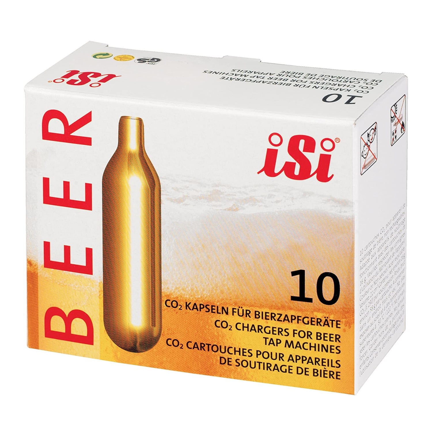 iSi CO2 Beer Chargers (40Pack)