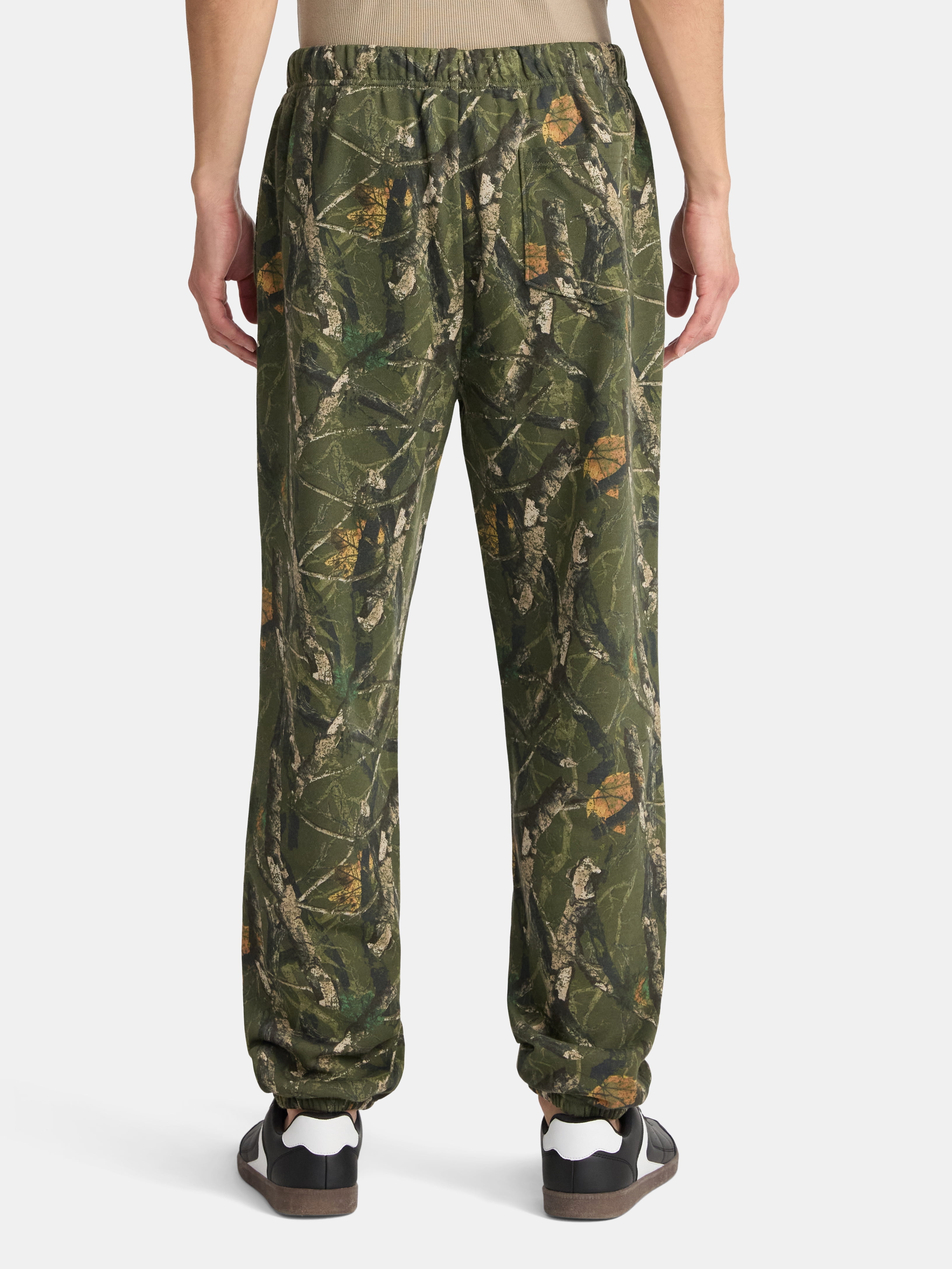 No Boundaries All Gender Soft Fleece Jogger Pants, 30" Inseam, Men's and Big Men's