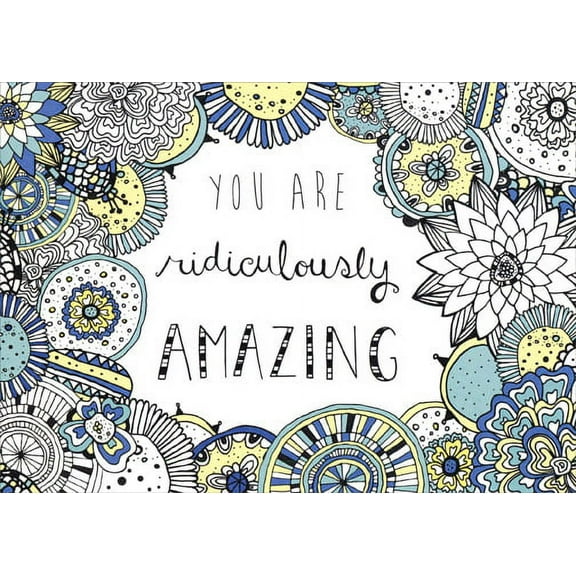 Tree-Free Greetings Ridiculously Amazing Birthday Card