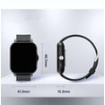 thumbnail image 3 of Ratfeit Smart Watch for Men Women (Make Calls/Text), 1.7" HD Full Screen Digital Watches, Screen Metal Case Remote Take Photo, IP67 Water Proof Smart Watch for IOS & Android, Step Trackers Watch #1, 3 of 7