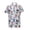 Blue, variant on Polo Shirts for Men Hot Dog Print Button Up Collar Summer Lapel Retro Short Sleeve Graphic Golf Blue T Shirts for Man