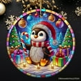 thumbnail image 2 of Cute Penguin in Winter Wonderland Ornament, Colorful Holiday Keepsake for Christmas Tree, 2 of 6