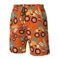 thumbnail image 5 of Kdxio Monster Truck,Truck Cartoon Pattern Mens Casual Shorts - Drawstring Summer Beach Sports Shorts for Men, 5 of 9
