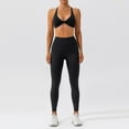 thumbnail image 5 of XFHLMJFF Sports Bras for Women Basic Racerback High Impact Shockproof Wireless Solid Color Fitness Lift-Up High Support, 5 of 7