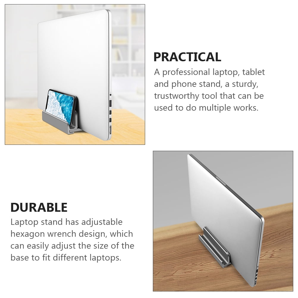 LEORX Laptop Stands Grey Aluminum Alloy 1Pcs