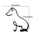 thumbnail image 5 of Dog Minimalist Art Sculpture,Personalized Metal Line Crafts- Statue for Living Room,Home Office,Desk,Wall Decor, 5 of 5