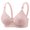 Pink, variant on 2PC Bras for Women No Underwire Middle Adjustable Close Knit without Minimizer Bras for Women,Pink,40