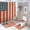 style-514, variant on Vintage Countryside Wood Board 4 Piece Shower Curtain Sets Rug Toilet Lid Cover And Non-Slip U Shape Mat Old Wooden Barn Door Durable And Waterproof for Bathtub Decor