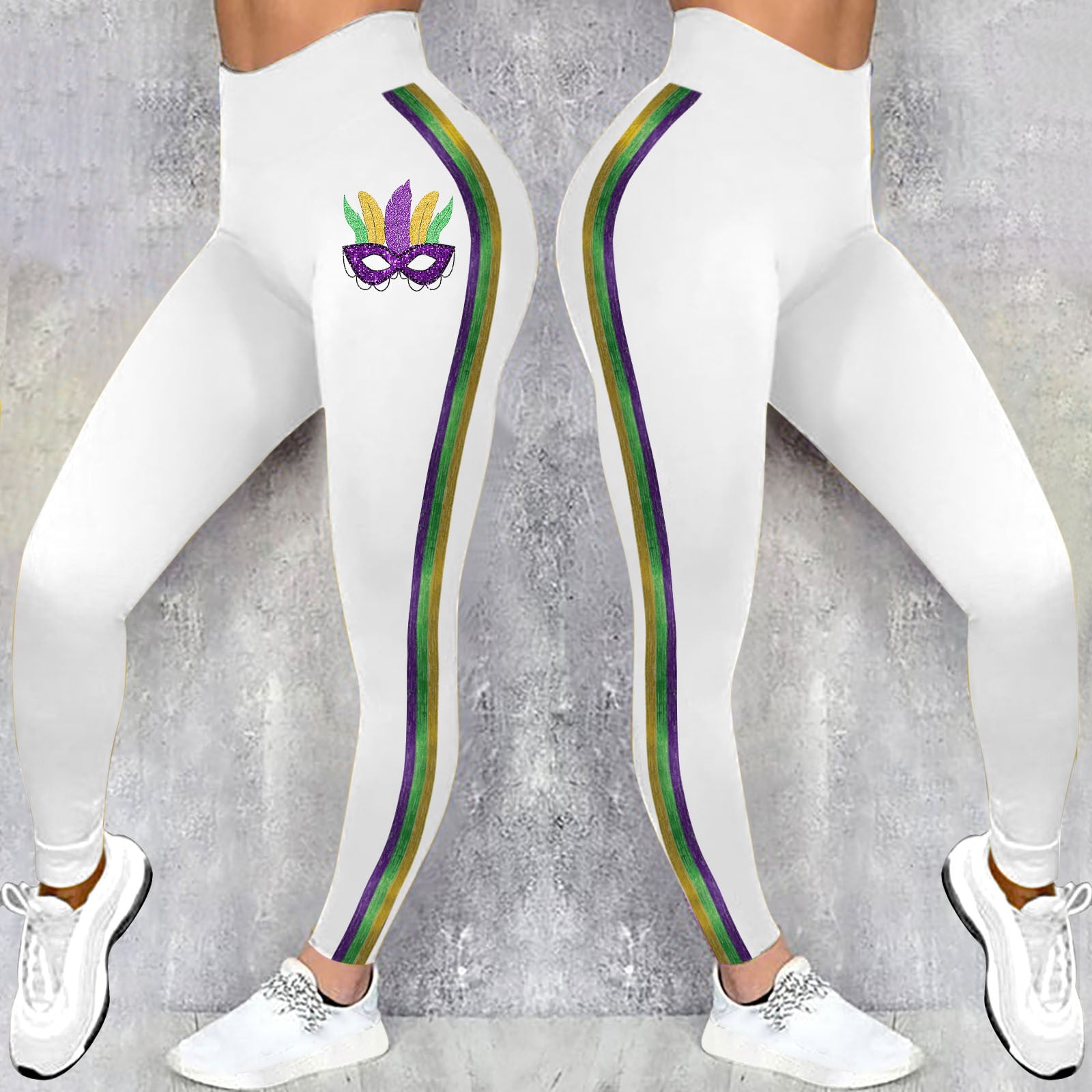 Baberdicy Leggings for Women, Women's Mardi Leggings Stretchy