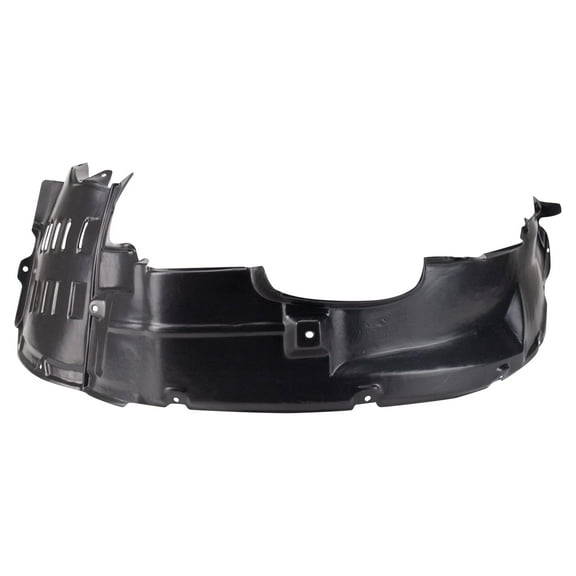 TRQ Front Left Inner Fender Liner Black Drivers Side Fits Select 2004-2005 Mitsubishi Endeavor MI1250108