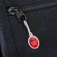 thumbnail image 3 of Hate is Not a Family Value Antiqued Oval Charm Clothes Purse Suitcase Backpack Zipper Pull Aid, 3 of 3