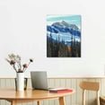 thumbnail image 2 of LHONGY  Rocky Mountains River Wall Art Multi Piece Canvas Mountain Canvas Wall Decor - Photograph Wall Art of Mountains and Lakes 12x16 in, 2 of 5