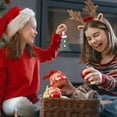thumbnail image 4 of Xihbxyly Colgante de Árbol de Navidad, Diseño de Gorro de Punto, Color Rojo y Verde Festivo, Tela No Tejida, Decoración para Puerta, Ventana y Chimenea, Fácil de Colgar, Regalo Navideño, Tamaño 12 X, 4 of 6