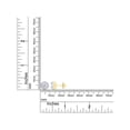 thumbnail image 5 of Halo Stud Earrings Lab Created Moissanite Diamond In 14K Yellow Gold Plated Sterling Silver Jewelry For Women (G-H Color, 1.80 Cttw), 5 of 8