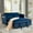 Blue Sofa Bed, variant on Umbreco 3 in 1 Convertible Sofa Bed,Pull Out Sofa Bed,Modern Velvet Sleeper Couch with Side Pockets & 2 Pillows,Adjustable Reclining Backrest,Black