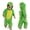 Light Green, variant on Joyfy Baby Dinosaur Costume for Toddler, Red Hooded Zipper Pajama Jumpsuit for Halloween Dress Up,18-24 Months
