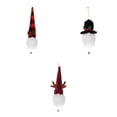 thumbnail image 2 of Yuarrent Muñeco de Navidad Colgante Chimenea Ventana Árbol de Navidad Decoración colgante Festival Vacaciones Año Nuevo Iluminación Kits de decoración para fiestas Muñeco de nieve, 2 of 6