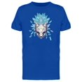 thumbnail image 1 of Turtle Skull With Blue Plumage Tee Men's -Image by Shutterstock, 1 of 1