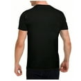 thumbnail image 3 of Relaxed Fit Graphic T Shirt for Men - Funny 'Back And Body Hurts' Print Size S-3XL, 3 of 8
