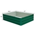 thumbnail image 2 of Costway 47"x35.5" Patio Raised Garden Bed Vegetable Flower Plant Dark Green New, 2 of 11
