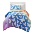 thumbnail image 1 of Mi Zone Kids 86" Ensemble de Couette Imprimé en Microfibre de Polyester de 3 Pièces en Bleu, 1 of 10