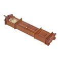 thumbnail image 3 of Falleo Clearance 1/12 Dollhouse Miniature Grandfather Clock Wooden Mini Model Furniture Accessory, 3 of 5