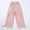 Pink, variant on Cargo Pants Kids Relaxed Fit Jogger Pants for Girls Stretch Elastic Waist Pink Cargo Pants with Pocket Girls Clothing Size 4-5 Years