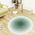 thumbnail image 5 of Inerposs Round Carpet, Soft Floor Cushion, Non-Slip Mat, Absorbent Bathroom Rug, Easy to Clean Home Decor, 5 of 6