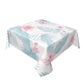 thumbnail image 2 of YFYANG Square Polyester Table Cloth, 60" x 60" Reusable Table Cover Kitchen Dining Room Vintage Botanical Floral Patterns Decorative Tablecloths for Tables of 2-4 People, 2 of 8