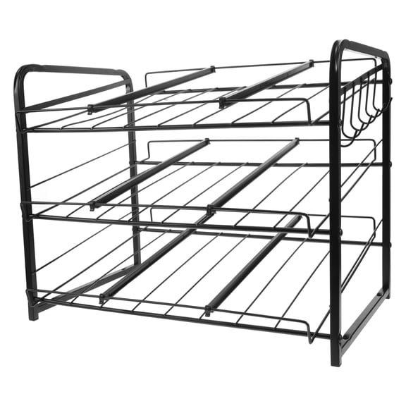 UPGRATOR 1Pack Soda Organizer Adjustable for Different Can Sizes Space Saving Design for Kitchen and Pantry