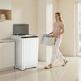 thumbnail image 3 of TABU Portable Washing Machine, 17.7 LBS Full Automatic Washer and Dryer Combo, with Built-in Pump Drain, White, 3 of 8