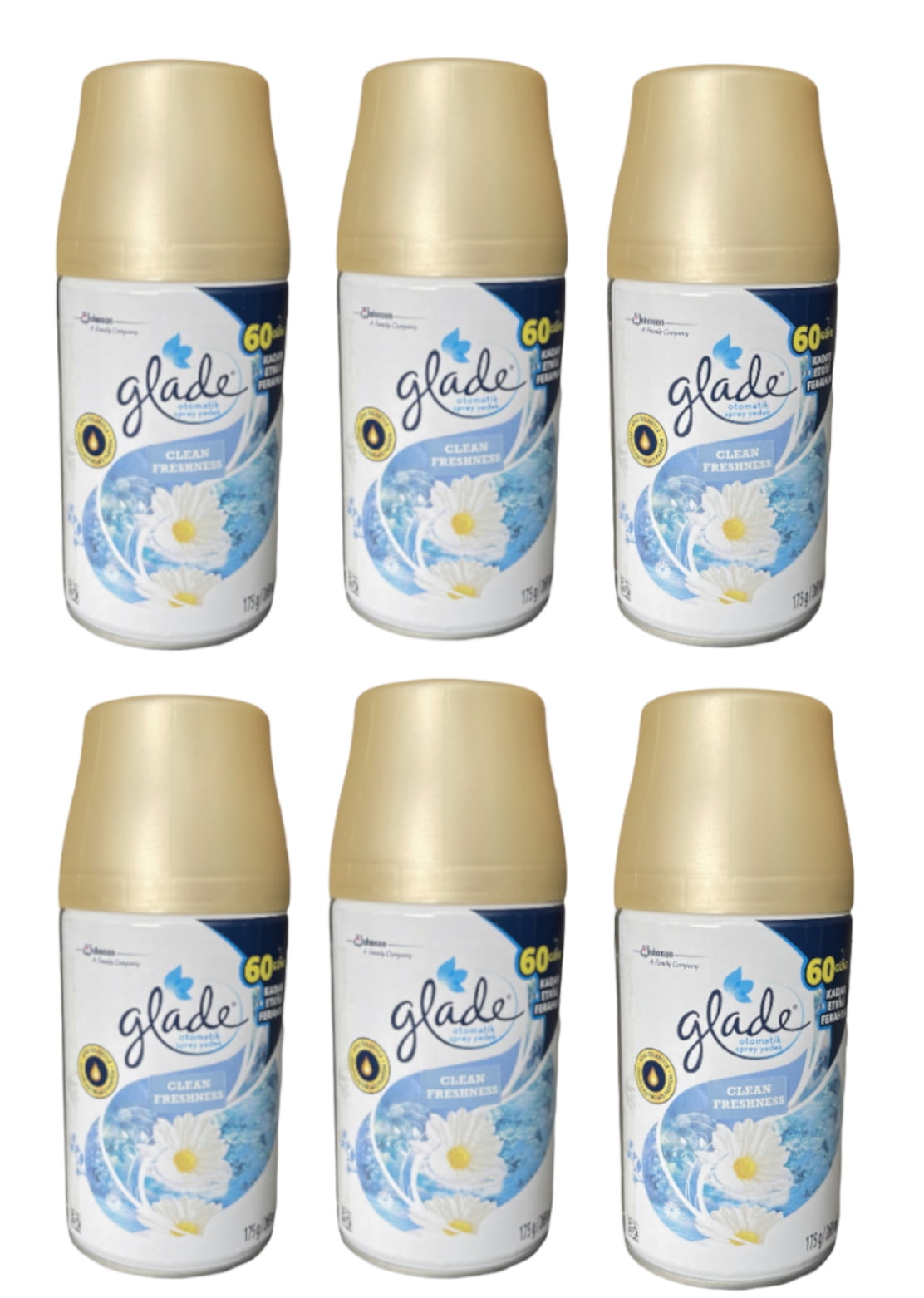 GLADE REFILL CLEAN FRESHNESS 6.17 OZ ( 6 Pack )