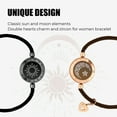Totwoo Touch Bracelets for Couples, Vibration & Light up, Long Distance ...