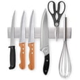 thumbnail image 2 of Deago 12 Inch Stainless Steel Magnetic Knife Bar with Multipurpose Use as Knife Holder, Knife Rack, Knife Strip, Kitchen Utensil Holder, Tool Holder, Home Organizer, 2 of 9