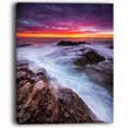 thumbnail image 2 of Bord de Mer Orageux avec Ciel Coloré, 2 of 3