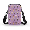 thumbnail image 2 of HELLHERO Ice Cream Cone Crossbody Bags Polyester Adjustable Strap Adjustable Shoulder Strap Crossbody Bag for Travel, Outdoor and Daily Use, 2 of 7