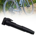 thumbnail image 4 of Mini bomba de bicicleta, fácil de usar, portátil, ligera, práctica, para neumáticos, bomba manual Negro, 4 of 9