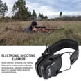 thumbnail image 3 of Mistaha Foldable Electronic Hearing Protection Ear Muffs for Hunting and Shooting - Black, 3 of 6