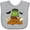 AC-Heather Grey, variant on Inktastic Halloween Monster Boys or Girls Baby Bib