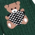 thumbnail image 6 of Mifsaly Toddler Boys Girls Turtleneck Sweater Kids Long Sleeve Chunky Knit Warm Pullover Sweaters, 6 of 7