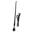 thumbnail image 1 of Antena de radio FM para coche, barco, todoterreno, UTV, RV, tractor, color negro, resistente al agua, con dipolo de goma suave para uso marino, 1 of 2