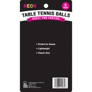 Drinkmate Best Brands Tabletop Tennis Ball Plastic White (Pack of 6)