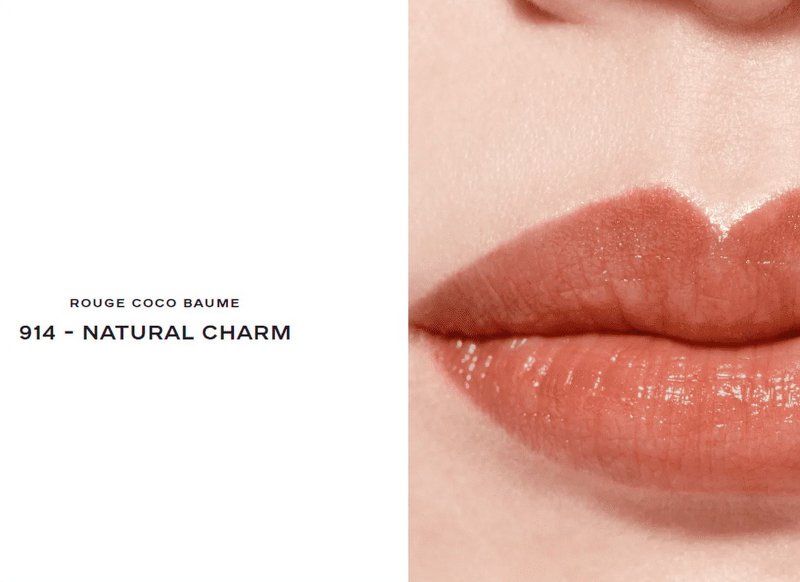 Chanel Rouge Coco Baume Hydrating Beautifying Tinted Lip Balm | 916 Flirty Coral 0.1 oz