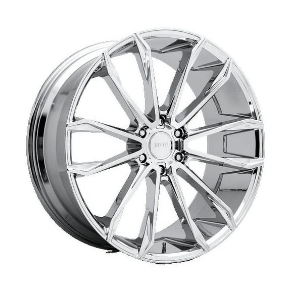 DUB 1PC Aluminum Rim S251 CLOUT 24X10in Chrome Plated Finish, S251240084 30